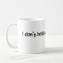 No tengo una manguera, compañero de taza.