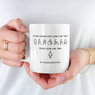 Taza De Café No todas las discapacidades son visibles