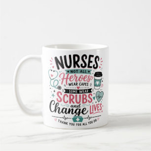 Taza De Café No Todos Los Héroes Usan Capas Algunos Usan Matorr