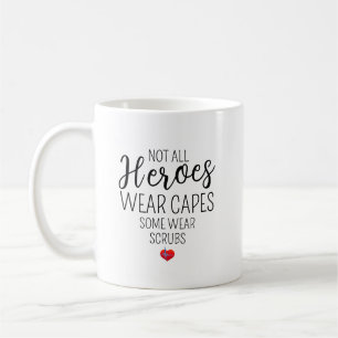 Taza De Café No Todos los Héroes Usan Matorrales – Personalizad
