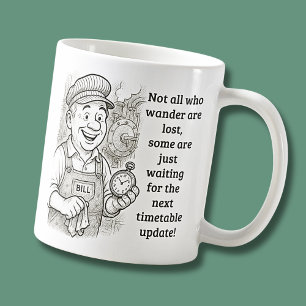 Taza De Café No todos los que se pierden - Sabiduría de conduci