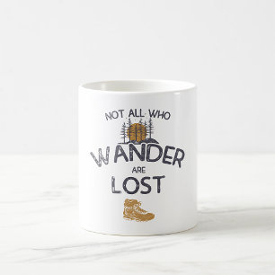 Taza De Café No Todos Los Que Vagan Están Perdidos