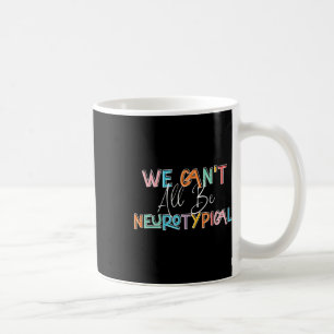 Taza De Café No todos podemos ser conscientes del autismo retro