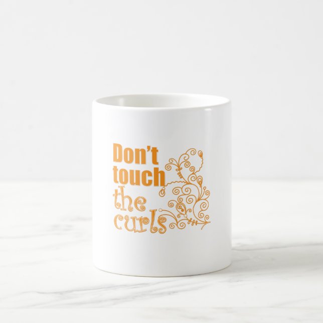 Taza De Café ¡No toques los rizos! (Centro)