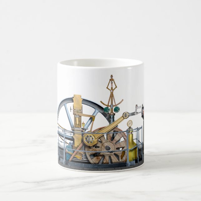 Taza De Café No una máquina del vapor (Centro)