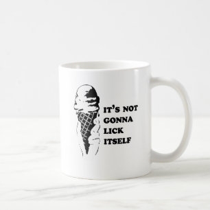 Taza De Café No va a lamerse