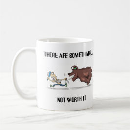 Taza De Café No vale la pena ser camiseta