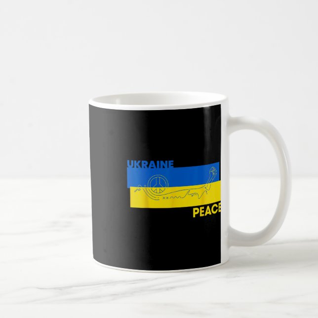 Taza De Café No War - Designs For The Peace Movement 4  (Derecha)