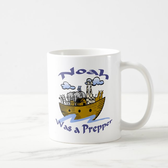 Taza De Café Noah era un Prepper (Derecha)