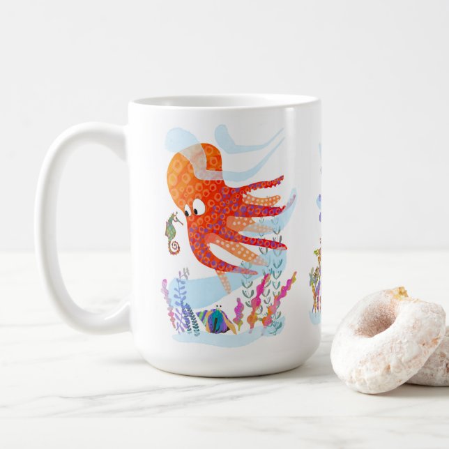 Taza De Café Noah y Friends Mug (Con donut)