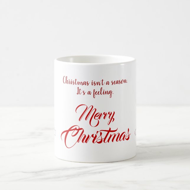 Taza De Café ¡Noble Feliz Navidad para ti! (Centro)