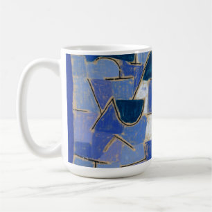 Taza De Café Noche azul (1937) pintura de Paul Klee