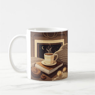 Taza De Café Noche Boho Cosy - Celebra noches acogedoras