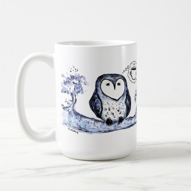 Taza De Café Noche de búho (Izquierda)