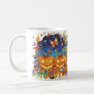Taza De Café Noche de calabaza fantástica
