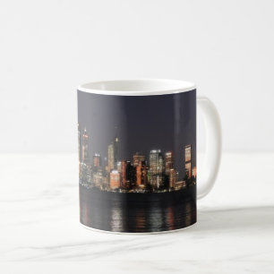 Taza De Café Noche de Ciudad
