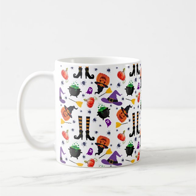 Taza De Café Noche de Halloween (Izquierda)