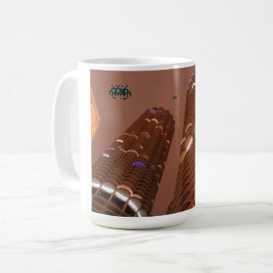 Taza De Café Noche de los invasores de la ciudad Marina