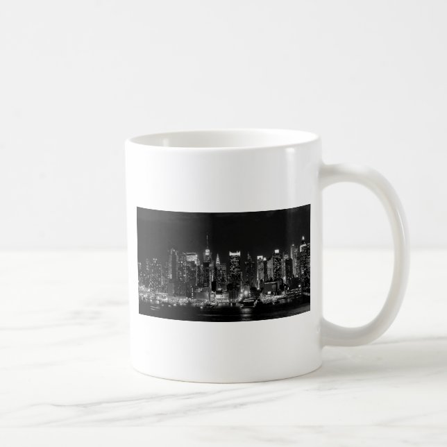 Taza De Café Noche de Nueva York (Derecha)