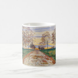 Taza De Café Noche de otoño (por Ferdinand Hodler)