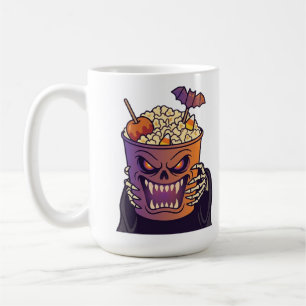 Taza De Café Noche de película de fantasmas Halloween
