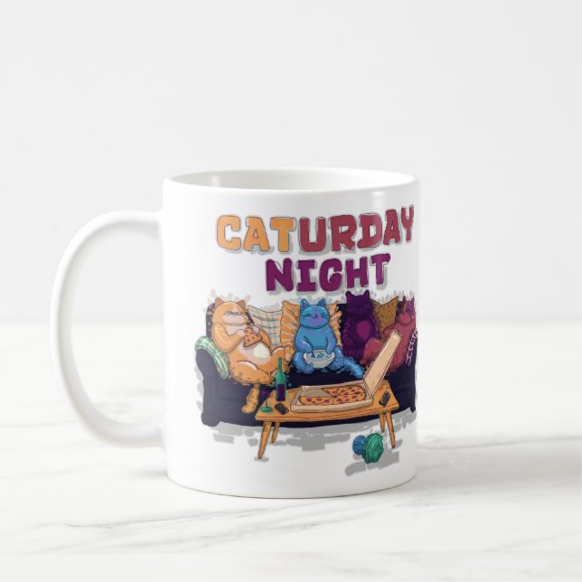 Taza De Café Noche de sábado (Izquierda)