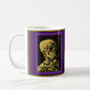 Taza De Café Noche de Skeleton y Starry de Van Gogh