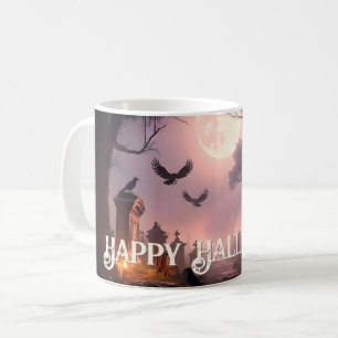 Taza De Café Noche de Sombras: Un Hechizo de Halloween Despiert