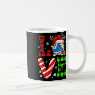 Taza De Café Noche de vóley de vóley de disfraces de amor