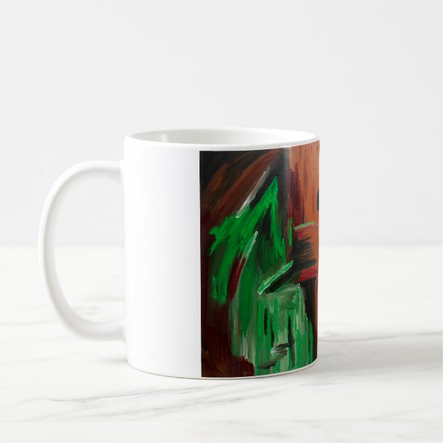 Taza De Café Noche del juicio - blanco (Izquierda)