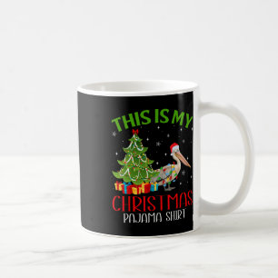 Taza De Café Noche divertida Santa Luces Esta Es Mi Festividad