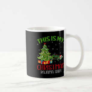 Taza De Café Noche divertida Santa Luces Esta Es Mi Iguana Navi