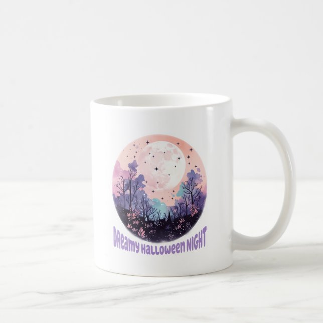 Taza De Café Noche Dreamy Halloween (Derecha)