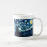 Taza De Café Noche estrellada de Vincent van Gogh<br><div class="desc">Noche estrellada de Vincent van Gogh</div>