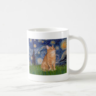 Taza De Café Noche estrellada - Naranja Tabby 46