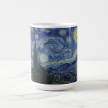 Taza De Café Noche estrellada, pintura famosa de Van Gogh<br><div class="desc">Vincent Van Gogh Starry Night Coffee Mug</div>