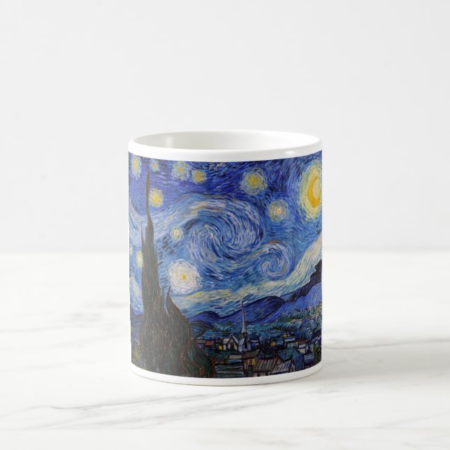 Taza De Café Noche estrellada: Saint Remy de Vincent Van Gogh (Centro)