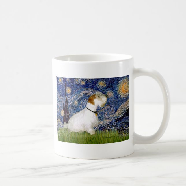 Taza De Café Noche estrellada - Sealyham Terrier (L) (Derecha)