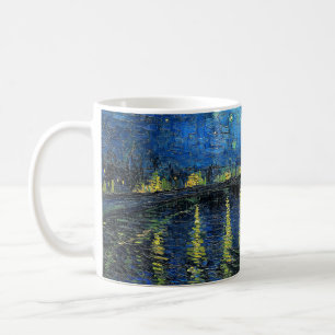 Taza De Café Noche estrellada sobre el Ródano por Vincent Van G