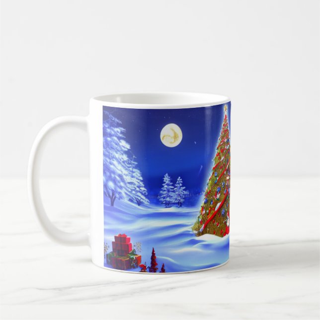 TAZA DE CAFÉ NOCHE NAVIDAD (Izquierda)