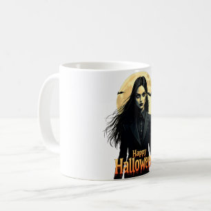 Taza De Café Noche Witchy Halloween