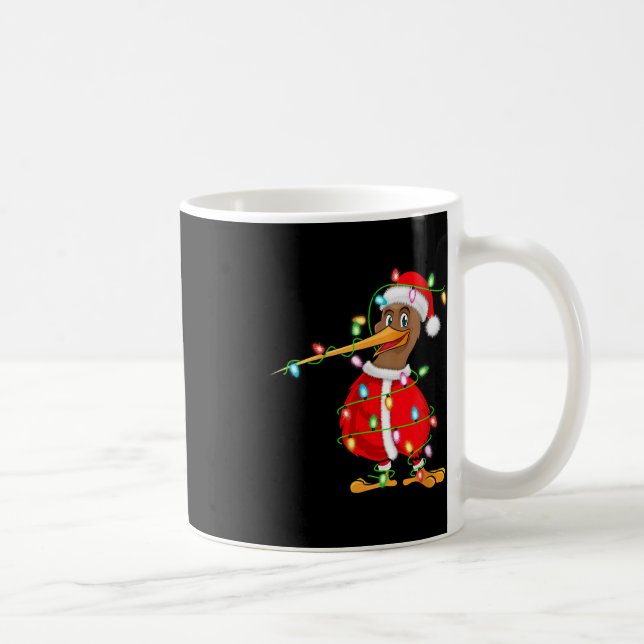 Taza De Café Noches de pájaro Kiwi para mujeres iluminando Sant (Derecha)
