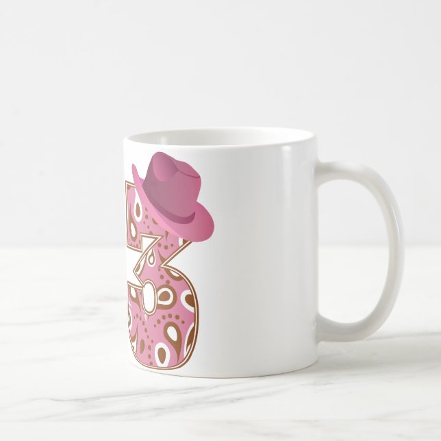Taza De Café Nochevieja Tercer cumpleaños (Derecha)