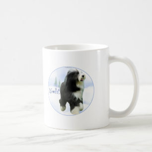 Taza De Café Noel Bearded Collie