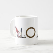 Noel Lighthouse mug