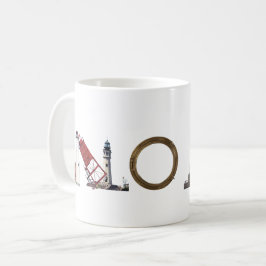 Taza De Café Noel Lighthouse mug