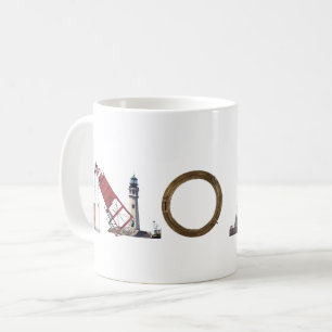 Taza De Café Noel Lighthouse mug