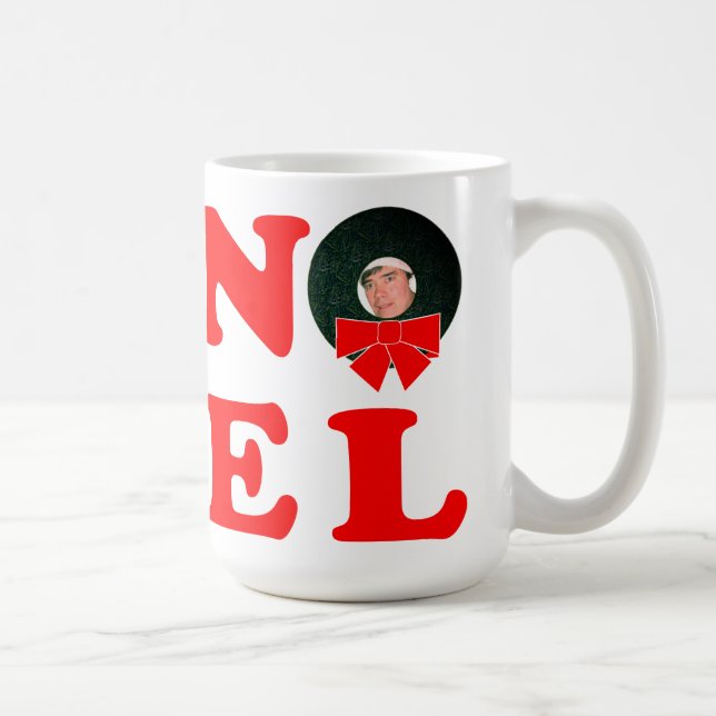 Taza De Café NOEL Navidad Personalizado (Derecha)