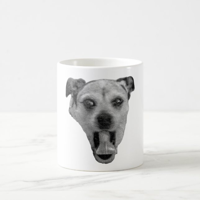 Taza De Café Noir Pup, gran humor (Centro)