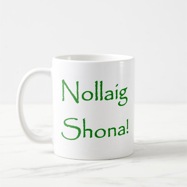 Taza De Café Nollaig Shona (Izquierda)